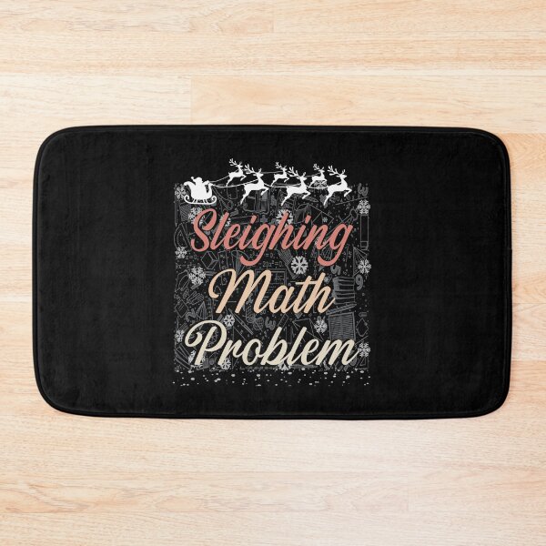 Item preview, Sleighing math problem funny Christmas gift for boy and students designed and sold by patroart.