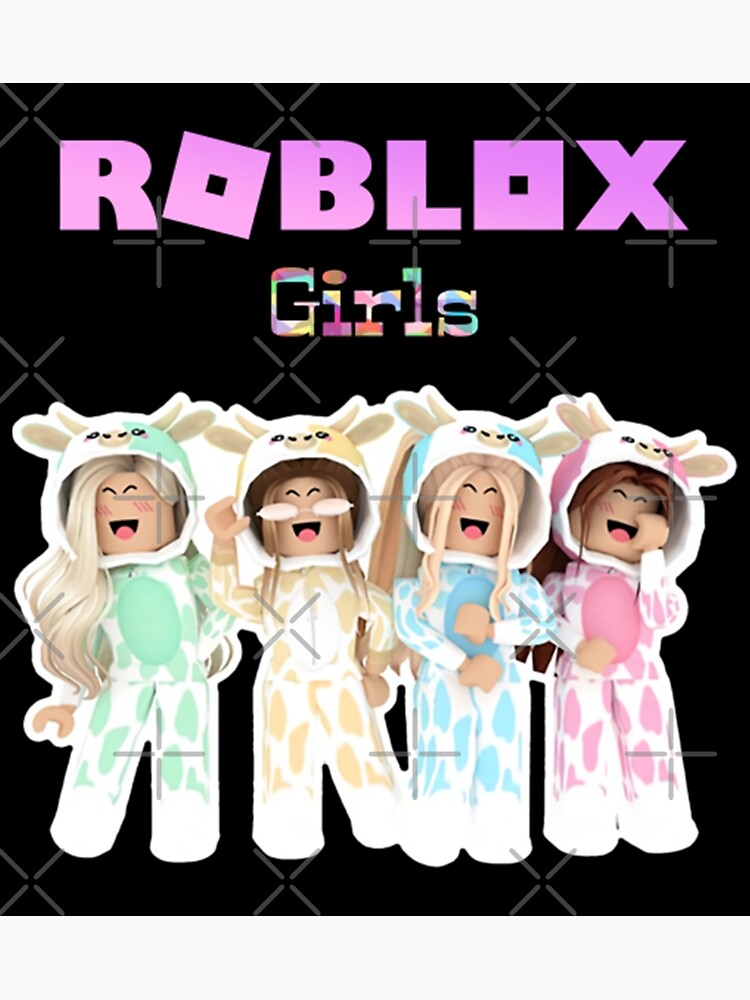 Roblox Girls Photographic Print By Berdofrenzy Redbubble 8397