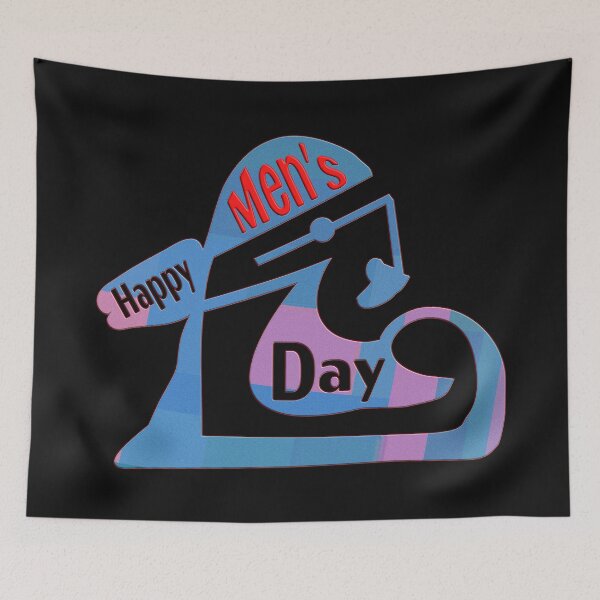 Item preview, HAPPY INTERNATIONAL MEN'S DAY - GREAT GIFT FOR MEN - ABSTRACT DUCK ART FIGURINE designed and sold by Ralek.