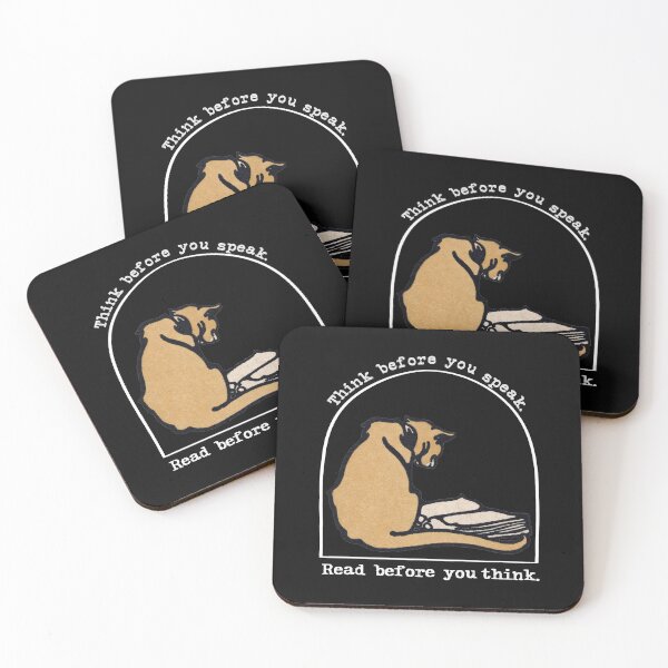 Item preview, Think Before You Speak. Read Before you Think Academia designed and sold by SnakeCharm.