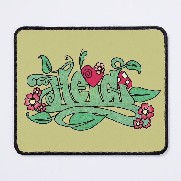 Item preview, Heidi Graffiti Style Name with Leaves and Vines designed and sold by ArtheUK.