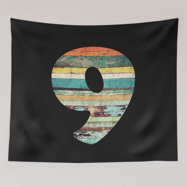 Item preview, Number 9 nine designed and sold by ArteVintage.