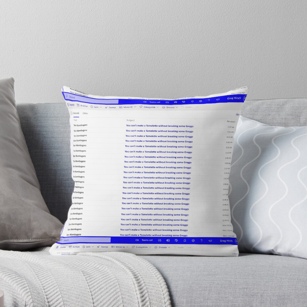 Item preview, Throw Pillow designed and sold by stitchlock.