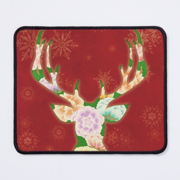 Item preview, Peony deer : Minhwa-Korean traditional/folk art designed and sold by minsillust.