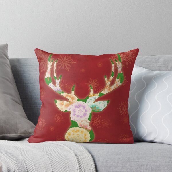 Item preview, Peony deer : Minhwa-Korean traditional/folk art designed and sold by minsillust.