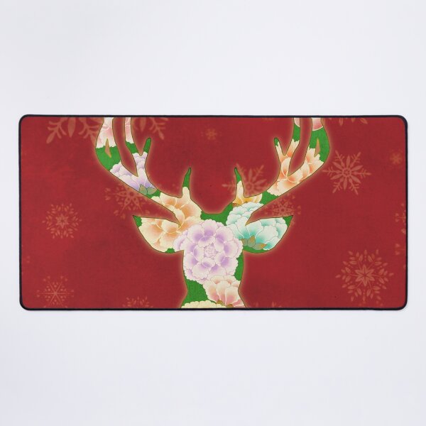 Item preview, Peony deer : Minhwa-Korean traditional/folk art designed and sold by minsillust.
