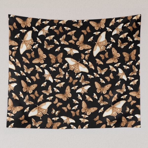 Item preview, Antiqued Sepia Butterflies designed and sold by nocturne-design.