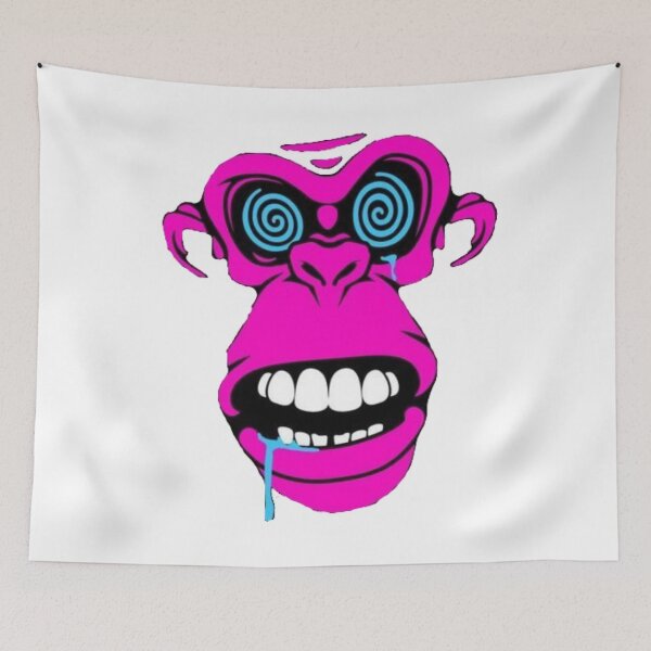 Item preview, pink ape designed and sold by LifelineStore.