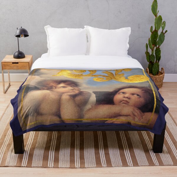 Item preview, Angels, Painting by Raphael Sanzio, with his Signature (ACCI)  designed and sold by VanyssaGraphics.