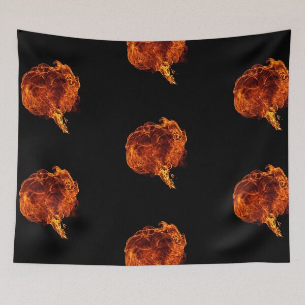 Item preview, Fiery mushroom blast designed and sold by Lukasz Szczepanski.