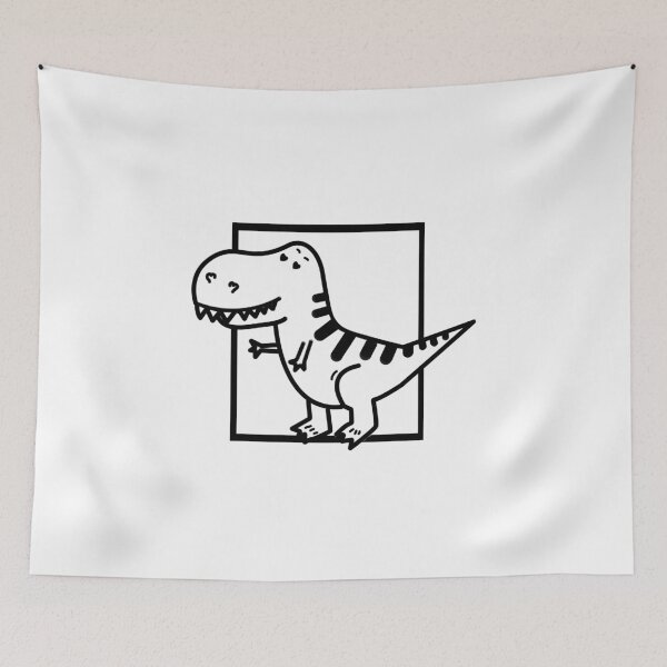 Item preview, Girl Cute Multicolored Animal Dragon Cartoon Print T-Shirt designed and sold by meri88design.