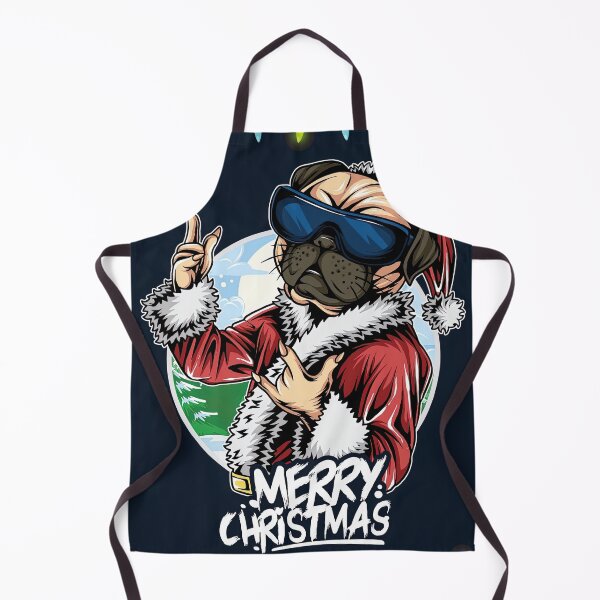 Item preview, Christmas Santa Claus Pug, Pug, Christmas, Santa Claus designed and sold by graphic-genie.
