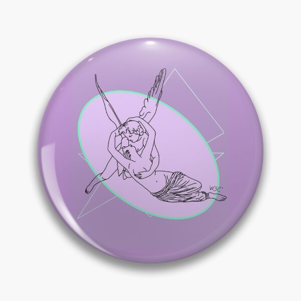 Item preview, Copy of Amore e Psiche by Canova- Graphic design lilac3 designed and sold by WSCollection.