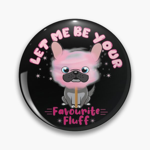 Item preview, Cute Sweet French Bulldog Pink Watercolor Cotton Candy designed and sold by PinkPandaDesign.