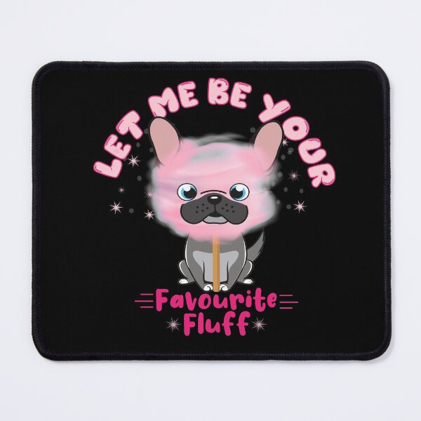 Item preview, Cute Sweet French Bulldog Pink Watercolor Cotton Candy designed and sold by PinkPandaDesign.