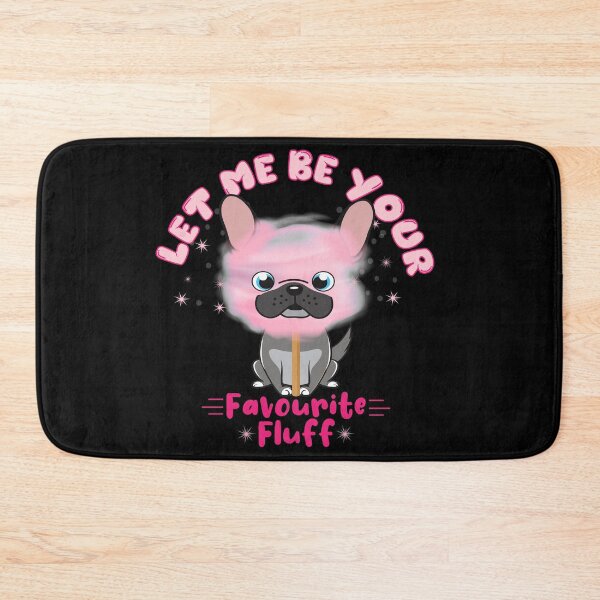 Item preview, Cute Sweet French Bulldog Pink Watercolor Cotton Candy designed and sold by PinkPandaDesign.