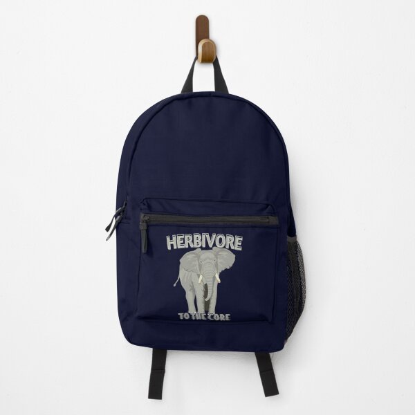 Item preview, Herbivore To The Core - Elephant - Go Vegan designed and sold by GreenSlate.