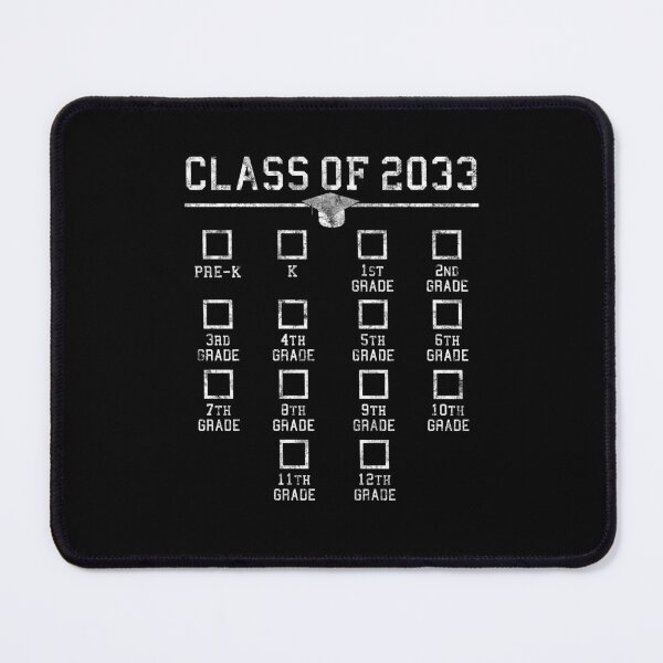 Item preview, Class Of 2033 With Space For Checkmarks 6th birthday designed and sold by TranscendFlow.