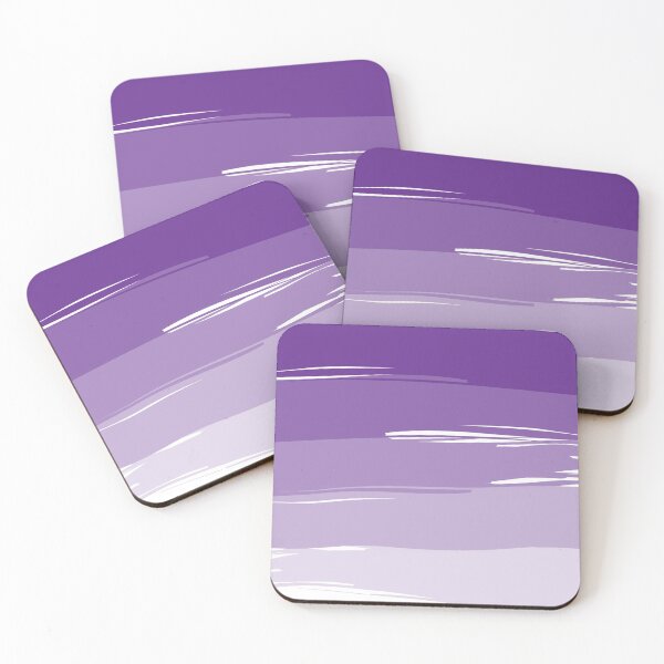 Item preview, Purple Ombre Brush Strokes Pattern designed and sold by beccaveedesigns.