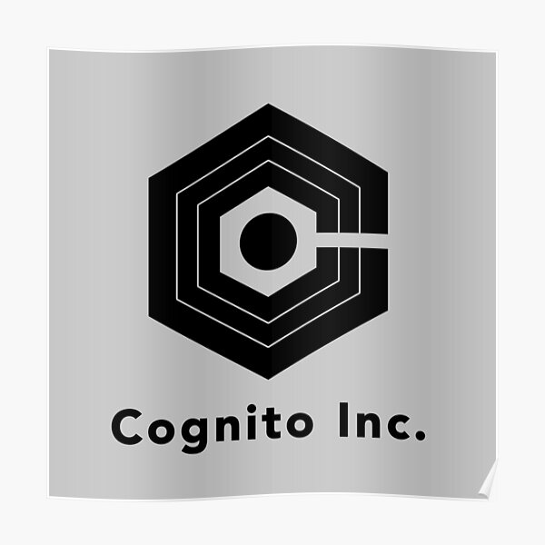 "Cognito inc. Inside job logo" Poster by TrendyTeeHub | Redbubble