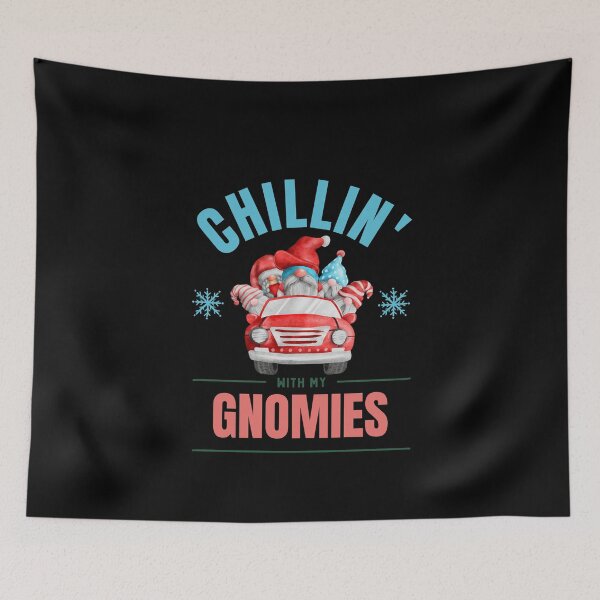 Item preview, Chillin with my GNOMIES! Funny cute Christmas design. designed and sold by HROC.