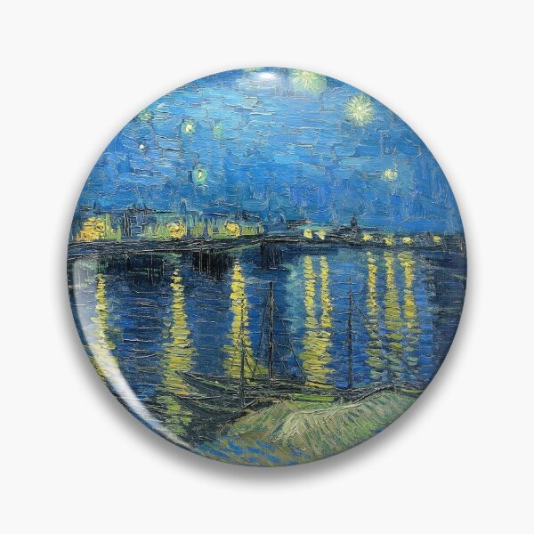 Item preview, Starry Night by Van Gogh for home decor wall Famous Fine Art designed and sold by letsaddtocart.