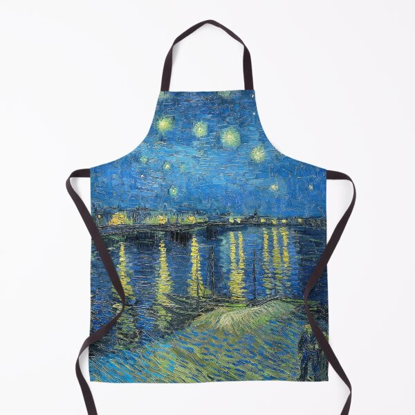 Item preview, Starry Night by Van Gogh for home decor wall Famous Fine Art designed and sold by letsaddtocart.