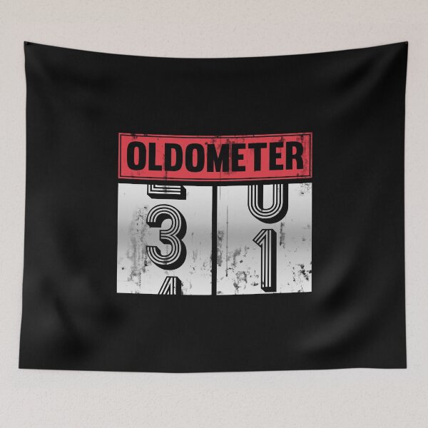 Item preview, Funny Oldometer For 31st Bday counting Years Old Birthday Gift  designed and sold by kindxinn.