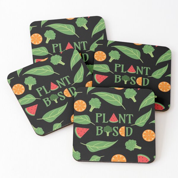 Item preview, Plant Based - Healthy Lifestyle Vegan Vegetarian Diet (Black) designed and sold by Ranggasme.