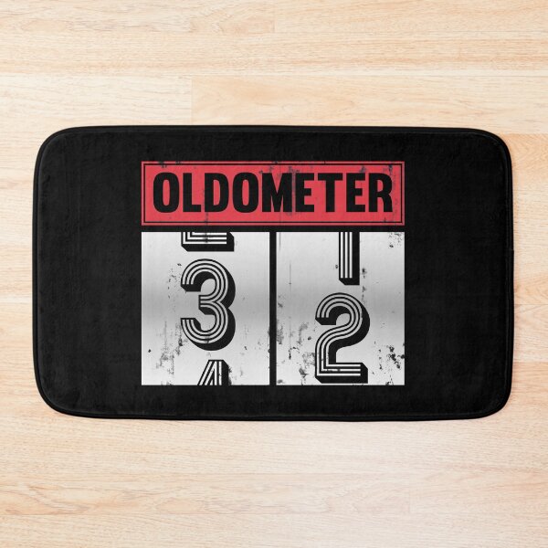 Item preview, Funny Oldometer For 32nd Bday counting Years Old Birthday Gift  designed and sold by kindxinn.