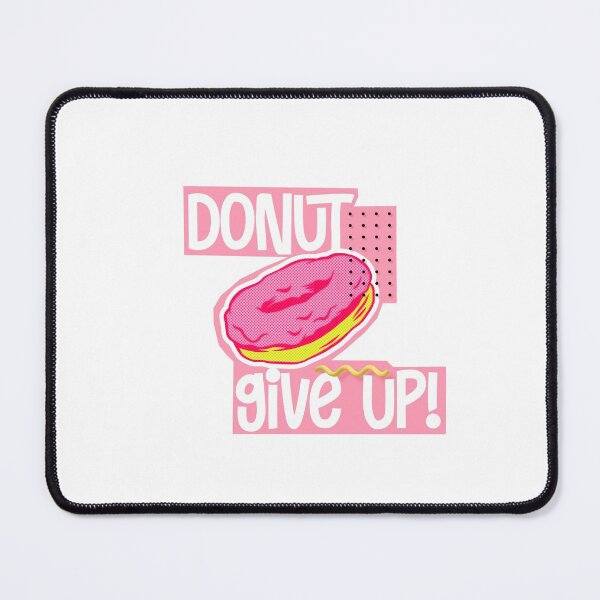 Item preview, pink frosted donut quote sticker designed and sold by PhoneCapsule.