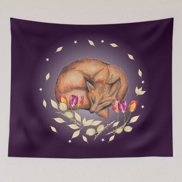 Item preview, Dreaming Fox designed and sold by nocturne-design.