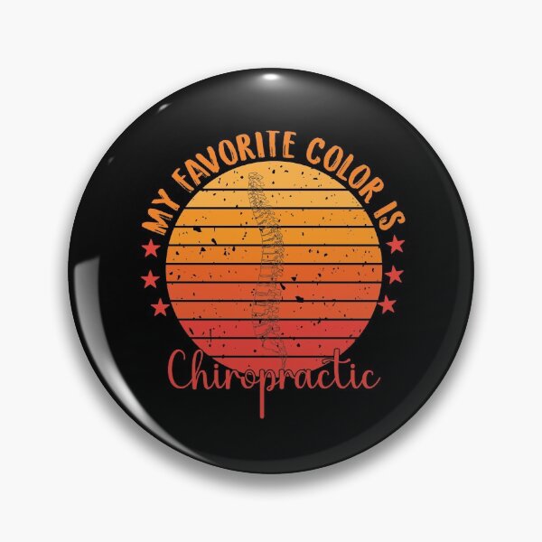 Item preview, My favorite color is chiropractic funny spine retro vintage chiropractor gift designed and sold by patroart.