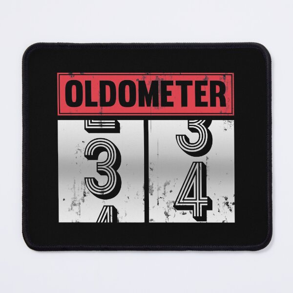 Item preview, Funny Oldometer For 34th Bday counting Years Old Birthday Gift designed and sold by kindxinn.