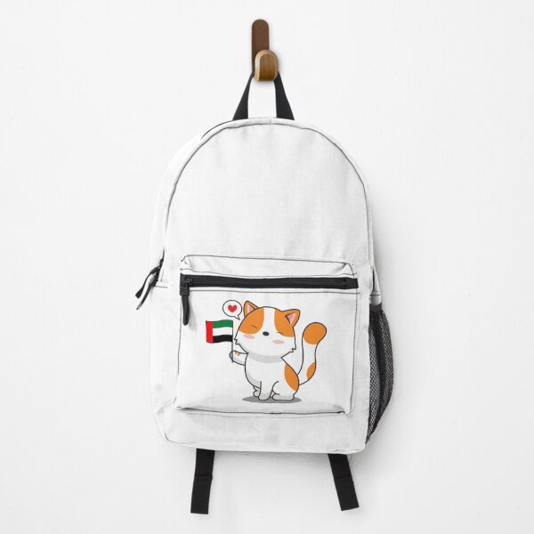 Artikelvorschau, Niedliche Katze, die die Flagge der Vereinigten Arabischen Emirate hält entworfen und verkauft von Luan Huynh.