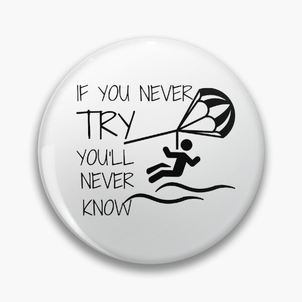 Item preview, Parasailing if you never try you'll never know designed and sold by GoaTeeGram.