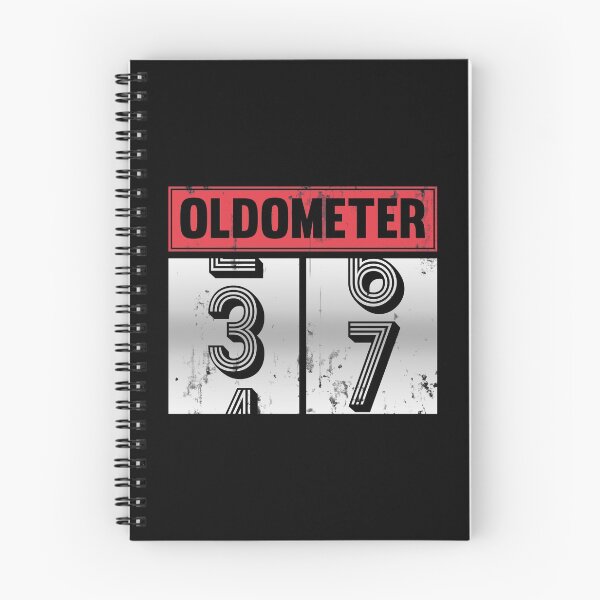 Item preview, Funny Oldometer For 37th Bday counting Years Old Birthday Gift  designed and sold by kindxinn.