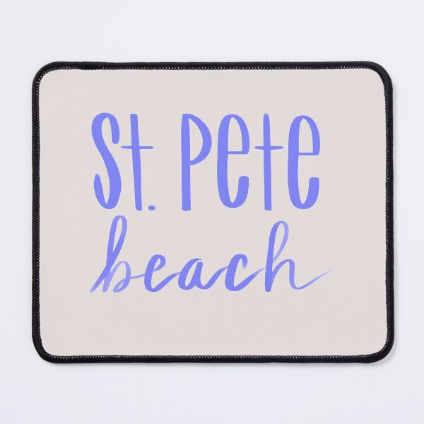 Item preview, St. Pete Beach Tpography of Beach of Florida designed and sold by Floridaseaside.