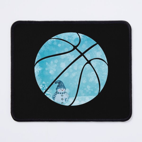 Item preview, Abstract Basketball Design - Motivational Sports - Winter Snow Christmas Snowman designed and sold by Gaming x Sports.
