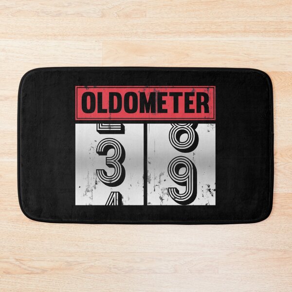 Item preview, Funny Oldometer For 39th Bday counting Years Old Birthday Gift  designed and sold by kindxinn.