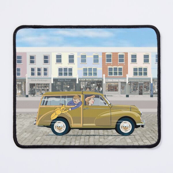Item preview, Limeflower Morris Minor Traveller and flying Teddy! designed and sold by Bigs66.