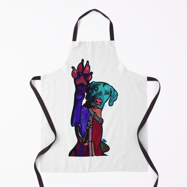 Aperçu de l'œuvre Bloc de couleur arc-en-ciel Vizsla créée et vendue par doodle-mittens.