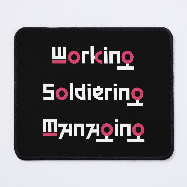 Item preview, Squid Game Staff Mantra designed and sold by cooliophonic.