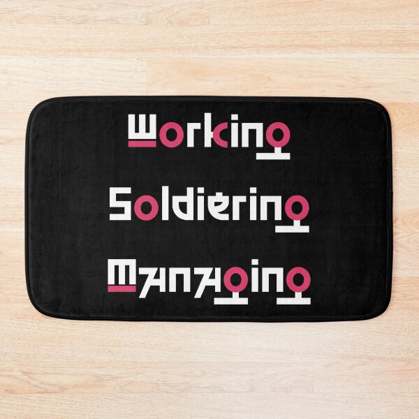 Item preview, Squid Game Staff Mantra designed and sold by cooliophonic.