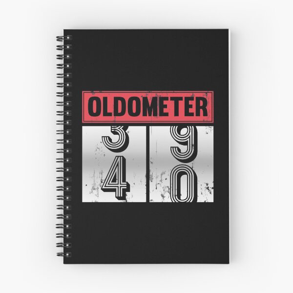 Item preview, Funny Oldometer For 40th Bday counting Years Old Birthday Gift  designed and sold by kindxinn.