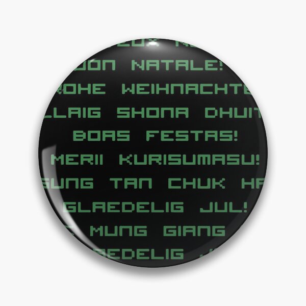 Item preview, merry christmas feliz navidad joyeus noel buon natale frohe shona dhuit geek designed and sold by TheCarrier.