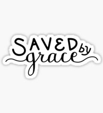 Saved by Grace Sticker