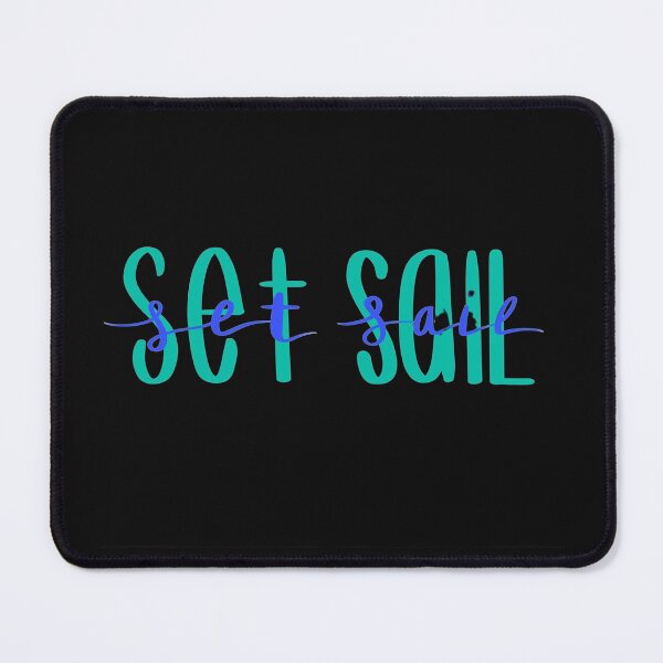 Item preview, Set Sail Typography of ocean designed and sold by Floridaseaside.