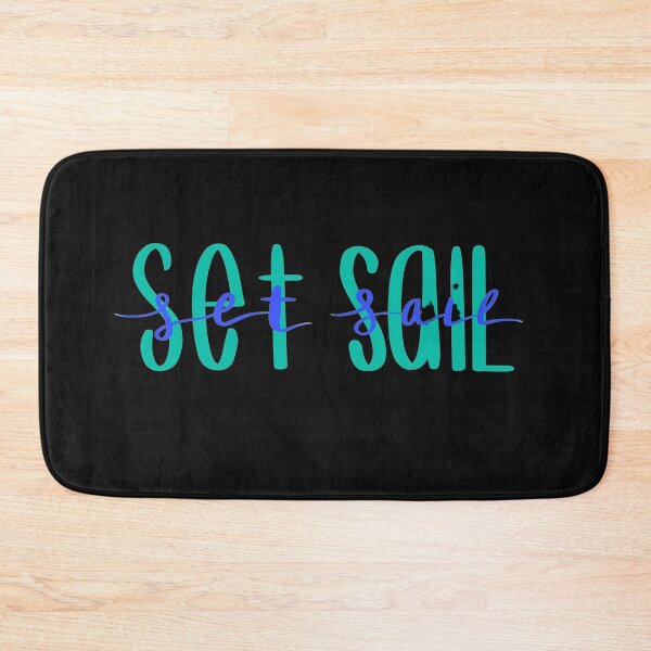 Item preview, Set Sail Typography of ocean designed and sold by Floridaseaside.