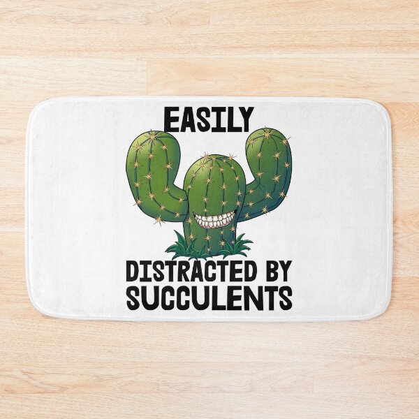Item preview, Easily Distracted By Succulents designed and sold by Bendthetrend.